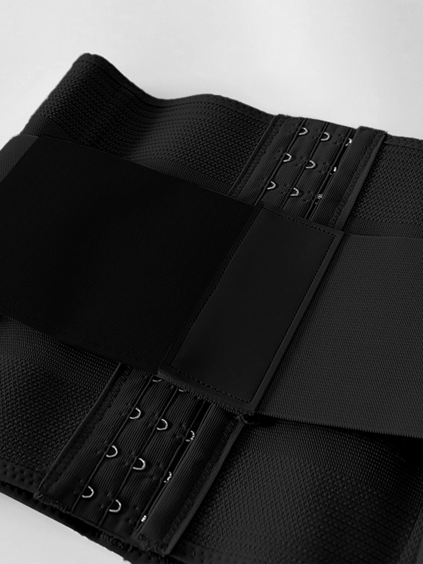 Women's Adjustable Hook & Eye Waist Trainer, Basic Solid Color Tummy Control Shaper for Daily Use, Back To School Fall Wear, Waist Cincher for Women, 2000s Wear Wear Para Brunch