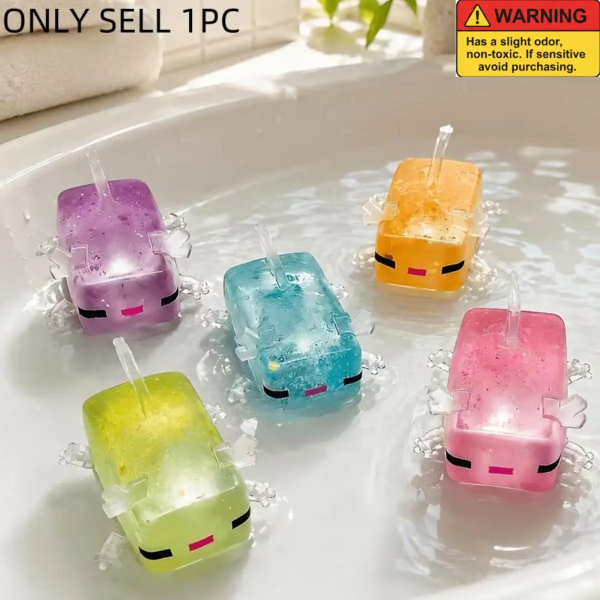 Axolotl Squishy Relax Toys, Cute Squishy Axolotl Squeeze Toys - Soft and Stretchable, Party Favor Gift, Relax Sensory Toy, Stress Relief Squishy, Halloween/Christmas Party Favor Bag Fillers, Classroom Reward Supplies, Squishy Fidgets