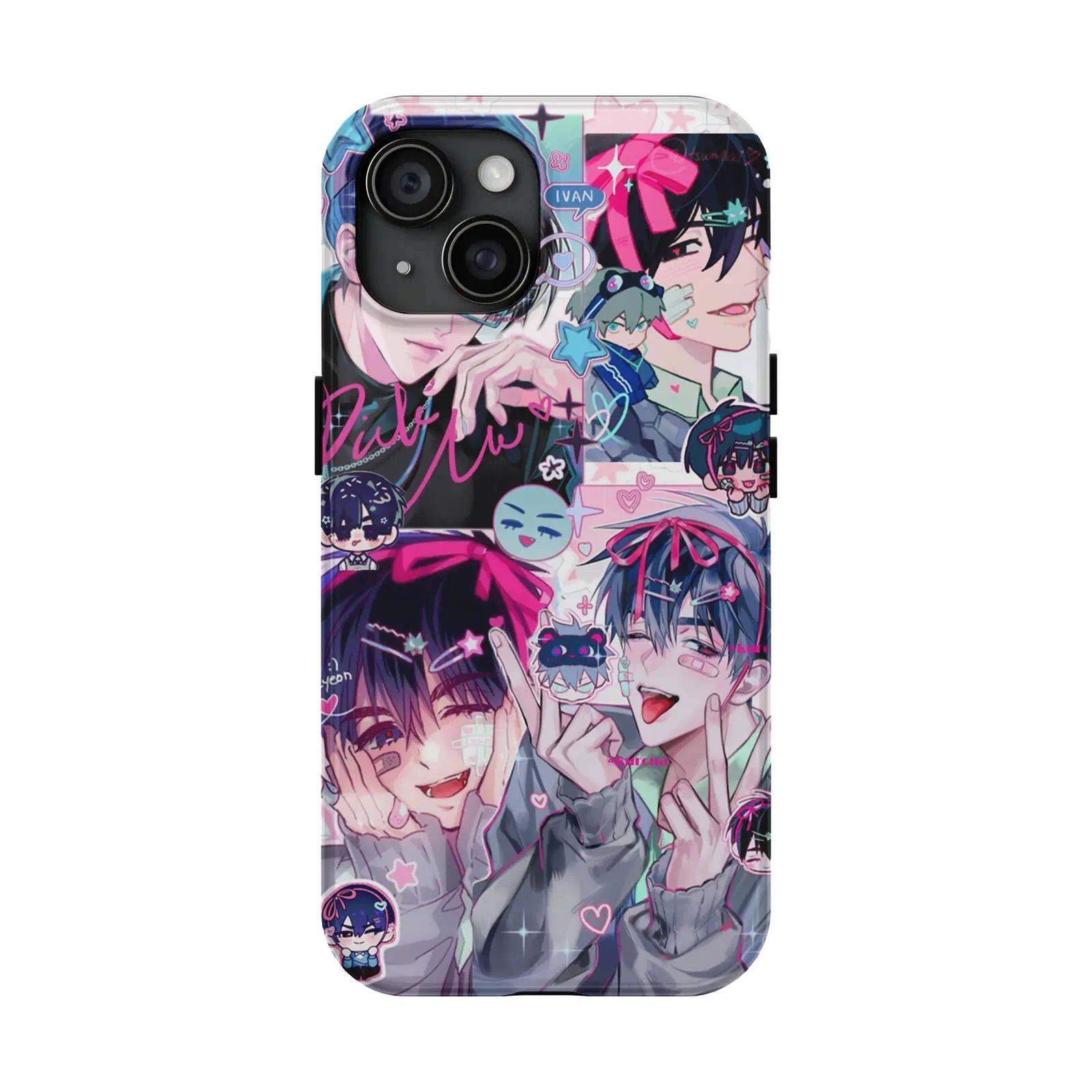 Anime A-Alien Stage Double-layer durable phone Cases For iPhone 17 16 15 14 13 12 Promax Pro Plus, hard shell protection ,Unique design,best Gift