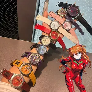 Original Neon Genesis Evangelion Ime Completion Plan Series Watch Blind Box Anime Asuka Langley Soryu Ayanami Rei Wristwatch