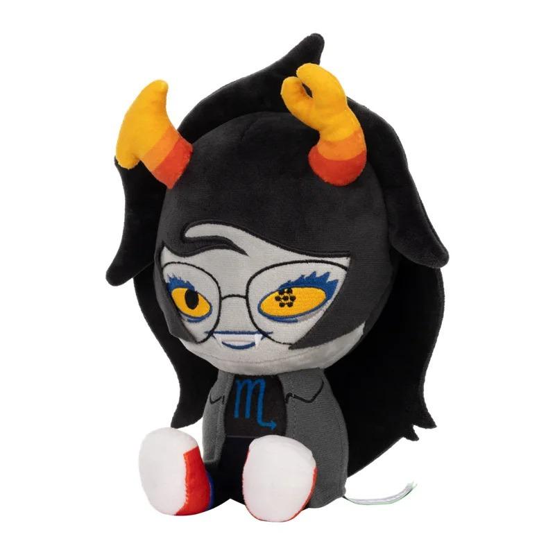 Homestuck Troll Plush Complete Set, 4 Styles Soft Aradia Terezi Kanaya Stuffed Dolls, Cute Cartoon Game Plushie Gift for Fans