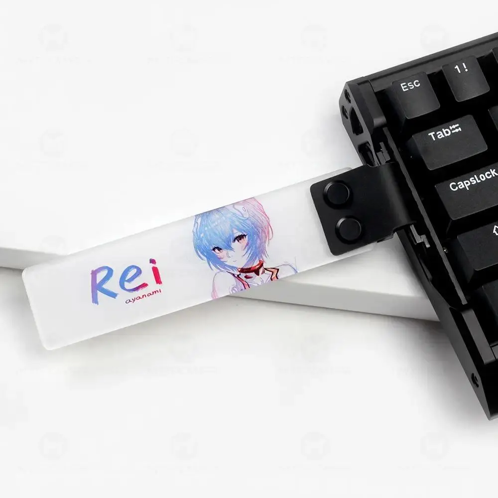 Acrylic Material Keyboard Ribbon Mechanical Keyboard Strap Magnetic Axis Keyboard Strap Wooting Atk68 Drunkdeer Looting Decor