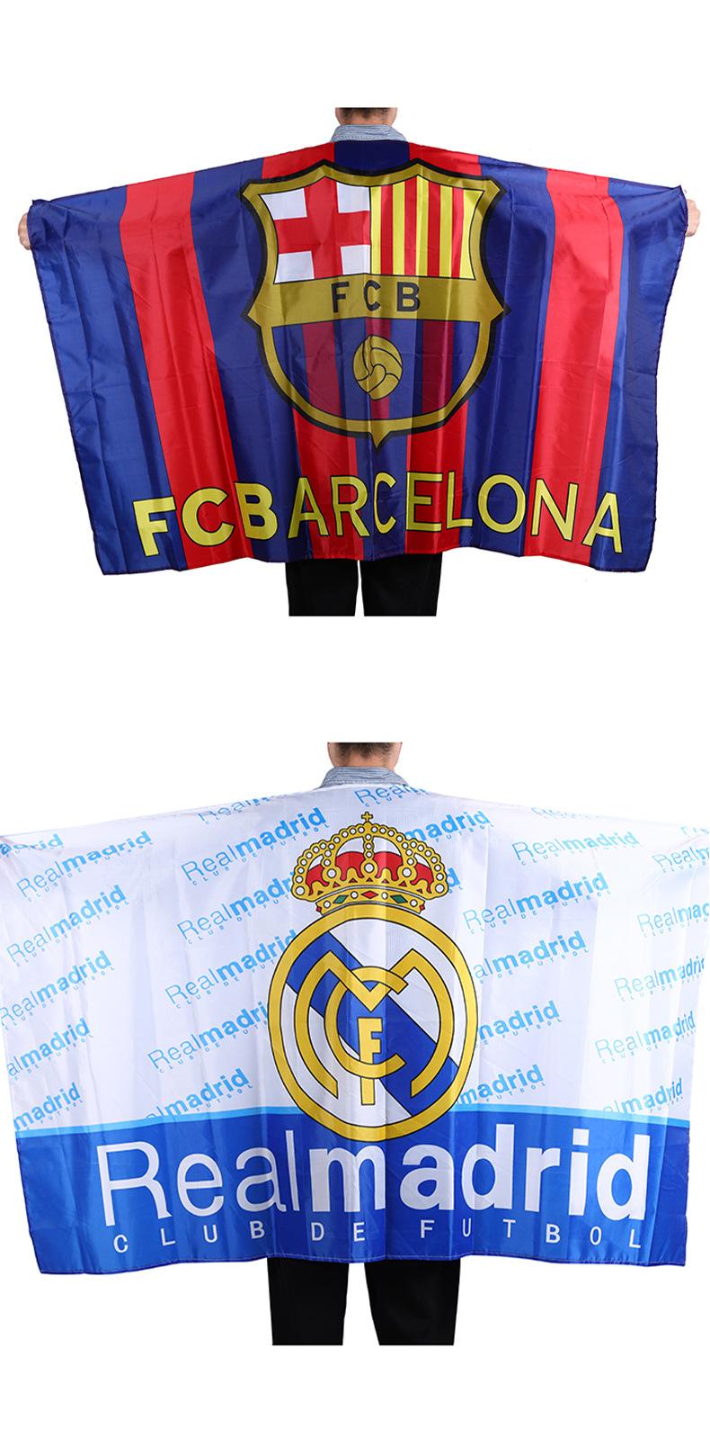 World Cup fan team cape, national flag cape, football luxury club cape, cape flag