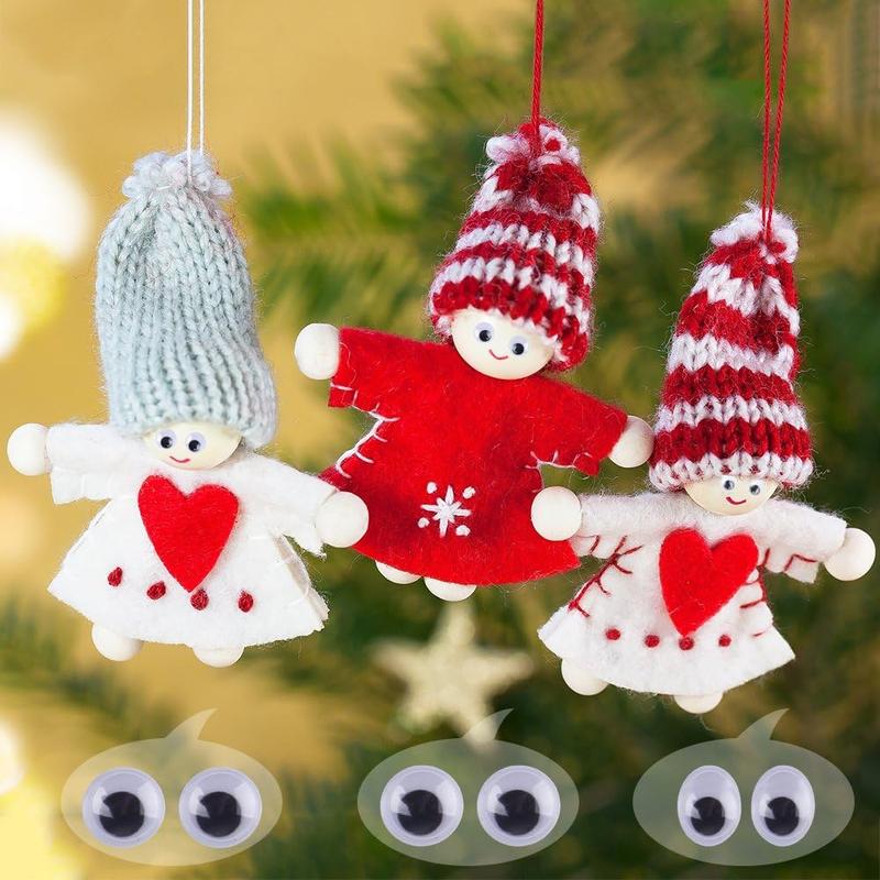 1220 count Self Adhesive Wiggle Googly Eyes (Assorted Sizes)