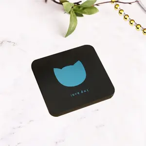 Double-Sided Folding Mini Mirror, Portable Cute Makeup Mirror, Handheld Compact Vanity Mirror, Ideal for On-The-Go Use