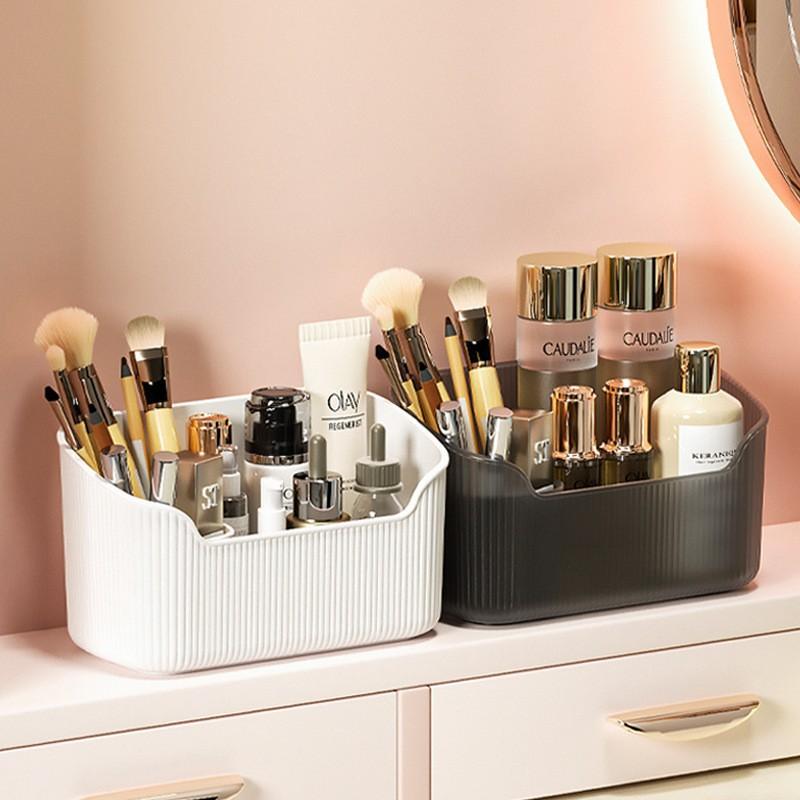 Bathroom Makeup Organizer Box, Desktop Skincare Cream Storage Container, Efficient Space-Saving Cosmetic Holder, Bathroom Accessories