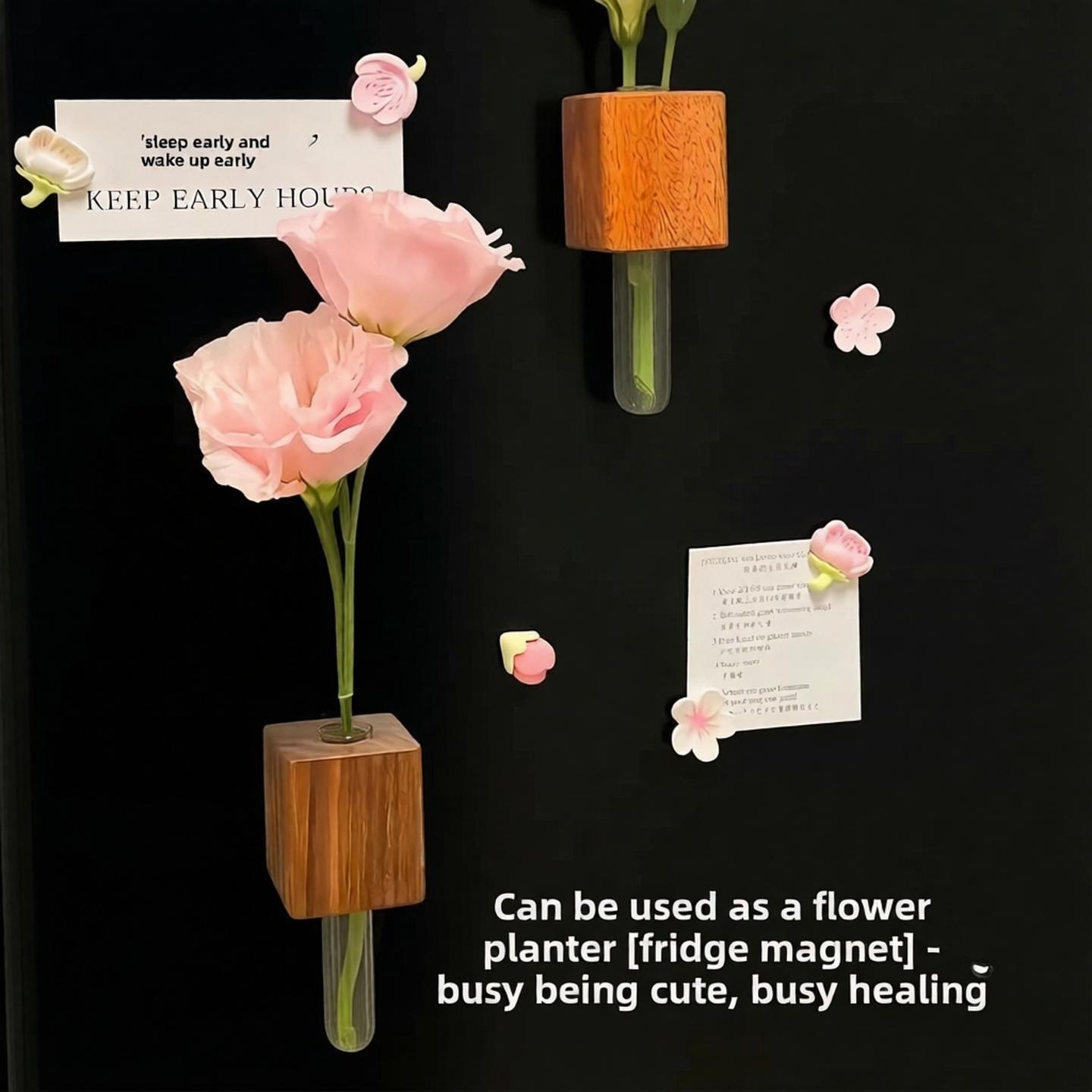 Versatile fridge magnets that can be used for decoration organization and as conversation starters in your home or office space