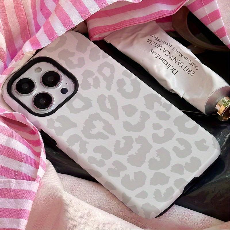Stylish Leopard Film Case Suitable for IPhone 17 To 11 Models