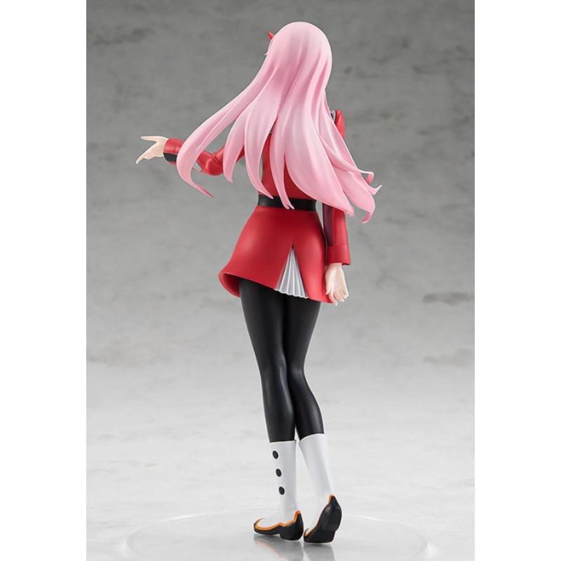 In Stock DARLING in The FRANXX Anime Figure Zero Two 02 Action Figure Kawaii Standing Beautiful 17CM PVC Collection Model Doll