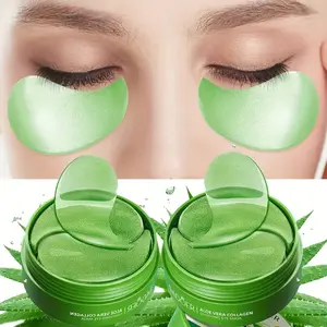3 Box, Aloe Vera Collagen Crystal Eye Mask Moisturizing And Firming Eye Care Eye Mask Under Eye Brightener