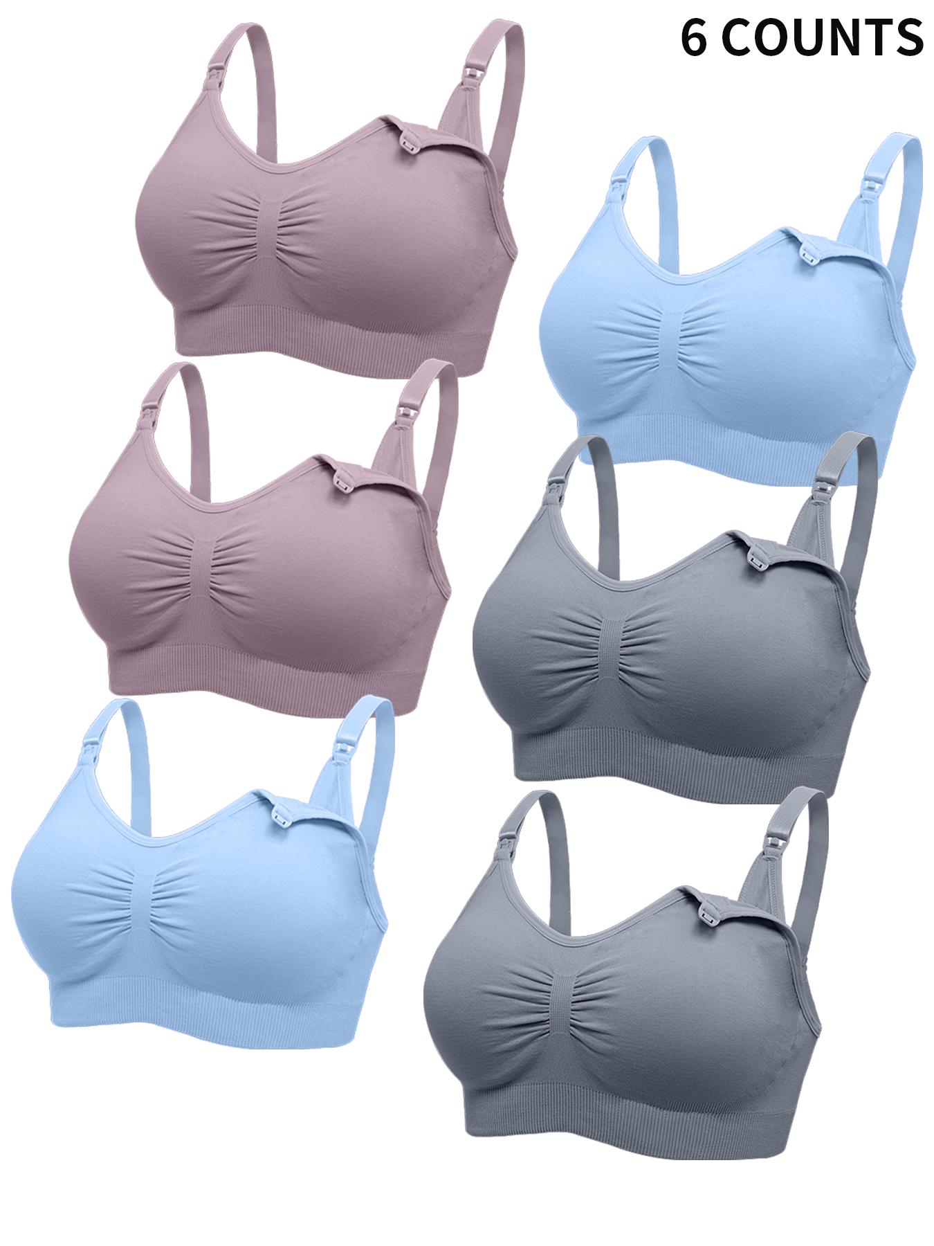Women's Nursing Bra Set, Maternity Bras, Comfort Fit Design, Adjustable Straps, Perfect for Breastfeeding & Daily Wear, All Season Use