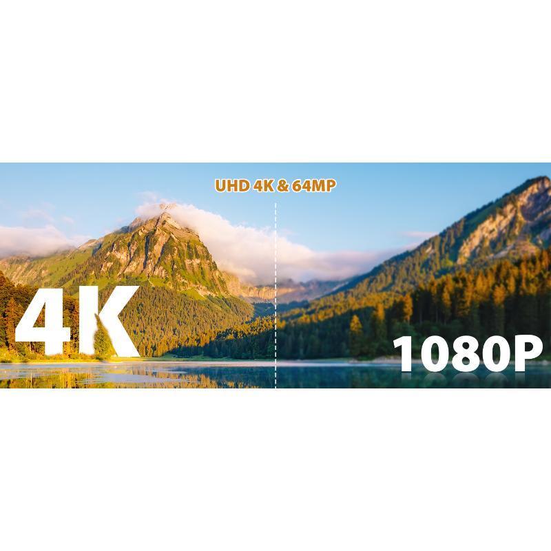 Cameras for Photography, 4K 64MP Digital Vlogging Camera YouTube with 3" 180° Flip Screen, Compact WiFi 18X Zoom, 32GB Micro SD Card & 2 Batteries Cameras for Photography, 4K 64MP Digital Vlogging Camera YouTube with 3" 180° Flip Screen, Compact WiFi 18X Zoom, 32GB Micro SD Card & 2 Batteries