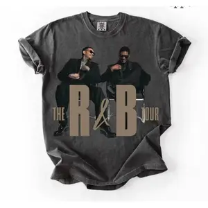 Comfort Colors Ch.Brown Usher Raymond The R&B Tour 2026 Unisex Tee