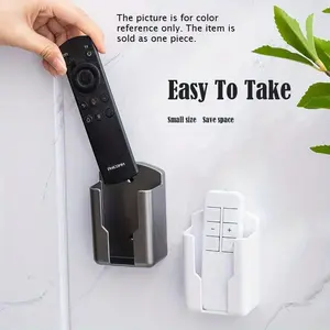 Organize Your Remote Controls With This Non-Perforated Wall Storage Box!