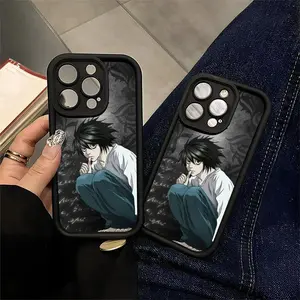 Death Note L Anime Phone Case for Men Women, Unique Design Compatible with iPhone 17,16,15,14,13,12,11,Pro,Max,Plus Phone Cover