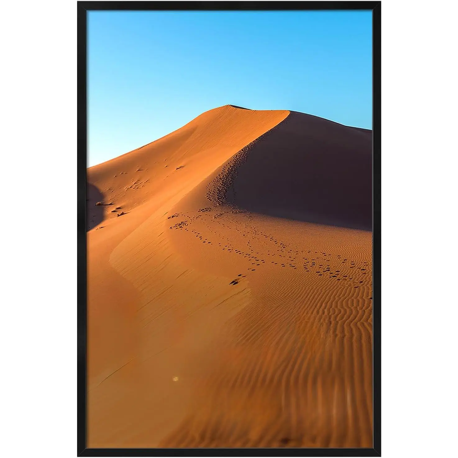 20x30 Picture Frame for Wall Display, 20x30 Black Picture Frame with HD Plexiglas, 20 x 30 Poster Frame 1 Pack, Display Frame for Vertical or Horizontal