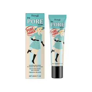 Hoygi Pore Minimizing Primer Hyaluronic Acid & Vitamin E Hydrating, Gentle for Sensitive Skin, Smooth & Long-Lasting Makeup Base