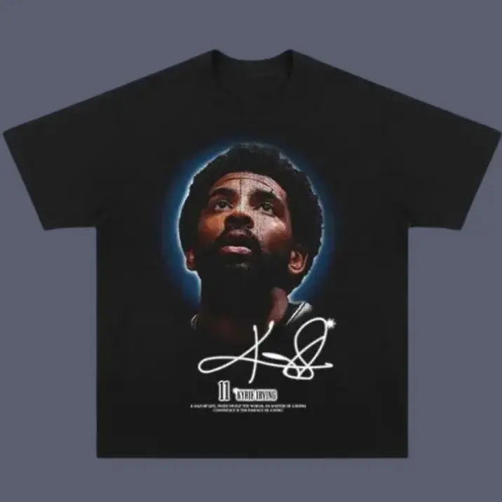 [ 🎉 Sale Up To 50%] Bootleg Kyrie Irving Vintage Tee, Kyrie Irving T-Shirt, Unisex Basketball Shirt, Graphic Tees, Sweatshirt Menswear Womenswear Streetwear