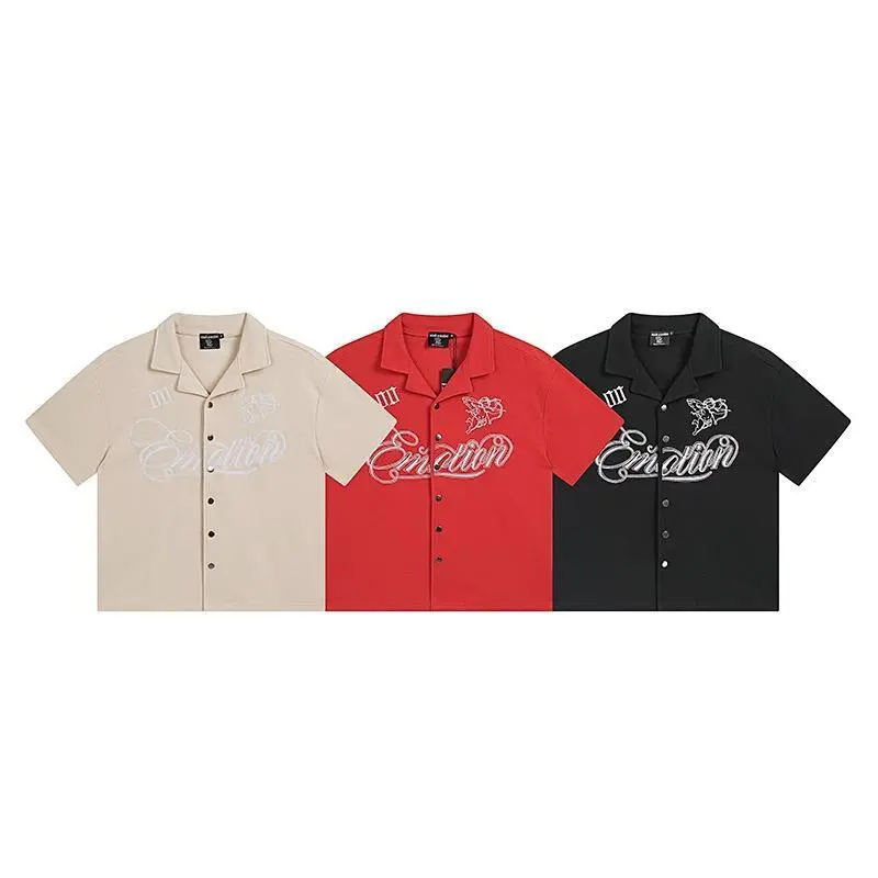Unisex 2-Piece Pure Cotton Waffle-Knit Embroidered T-Shirt & Shorts Set - American Streetwear, Y2K Vintage Trend, Short Sleeve, Summervibes, Memorial Day/Fathers Day Outfit (Sports Clothing Set)