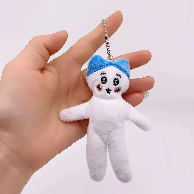 Wholesale Cute 11cm Card Bubble Star Plush Pendant Toys Cartoon Bubble Keychain Plush Soft Stuffed Doll Toys for Birthday Gifts