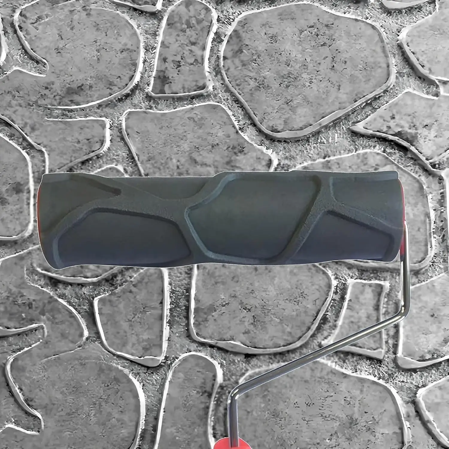 Patterned Texture Roller, Concrete Stamp Roller for Wall & Floors