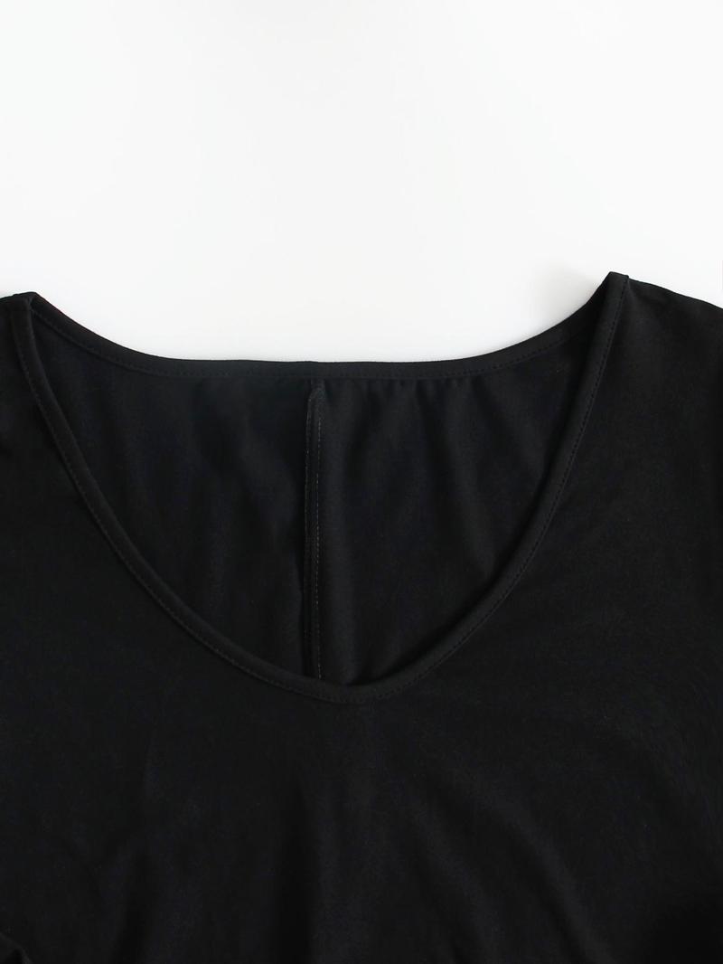 Women's Long Coffee Leopard Print Home Dress, Round Neck Long Sleeve Pocket Sleepwear, Soft Fabric All Seasons Casual Style