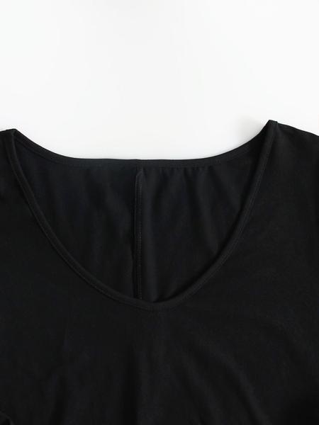 Women's Long Coffee Leopard Print Dress, Casual Fitted Round Neck Long Sleeve Pocket Sleepwear, Soft Fabric All Seasons