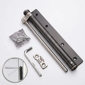 Automatic Door Closer, Zinc Alloy Safety Spring Door Closer Adjustable 50 kg Closing Door Hinge,dealsforyoudays fathersdaygift-YY0