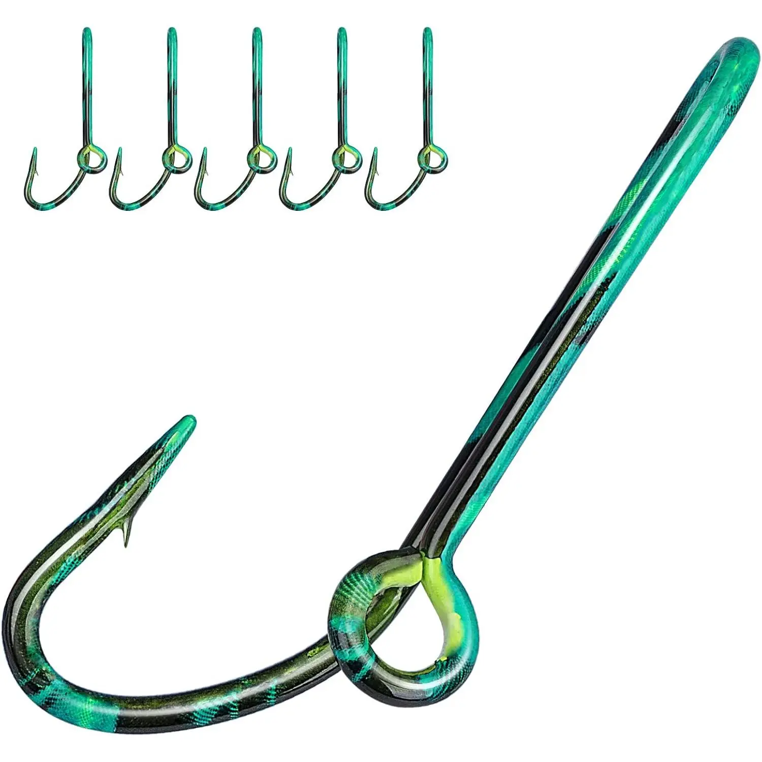 Fishing Hooks Hat, 5 count Pins for Fishing Hat Hook Clip  Fish Hook Hat Clip Fish Hooks for Hat,Tie Clips