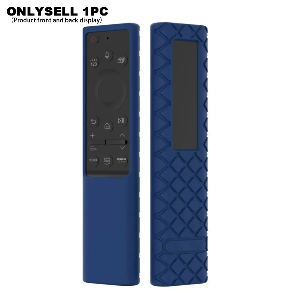 Remote Control Silicone Case Cover, Compatible with Samsung TV Remote, Glow-In-The-Dark Remote Protector, Durable and Stylish Design, Durable Protection