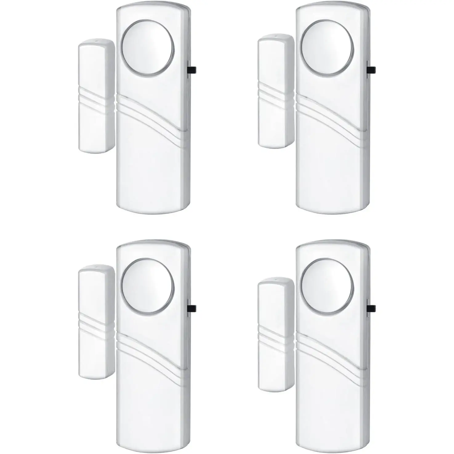 Security Door Window Alarm, 90dB Wireless Sensor Burglar Alarm, Easy Installation Door Alarms for Kids Safety, Office, House, Window, PoolGift
