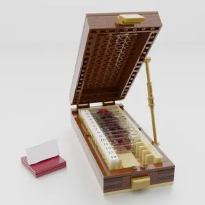 2026 New 194 Pieces Moc Dexter Movie Trophy Box Model Building Blocks, Ideal DIY Christmas Gift for Kids, Perfect Birthday Party Favor