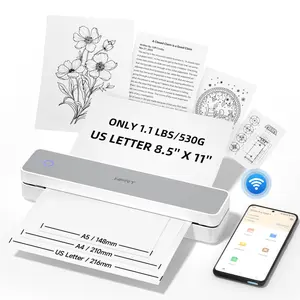 Portable Thermal Printers, Portable Mini Printer, Multipurpose Bluetooth-Compatible Printer, USB-Charging Mobile Home Printer, Wireless Inkless Printer for iOS, Android and Laptops #GLOBAL PICKS