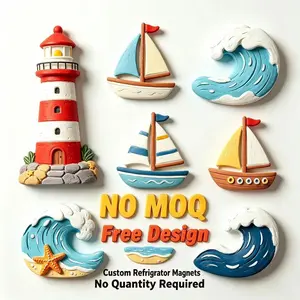 Custom Fridge Magnets, Personalized 3D Refrigerator Magnet, Custom Pattern Logo Home Kitchen Decor Souvenir Gift