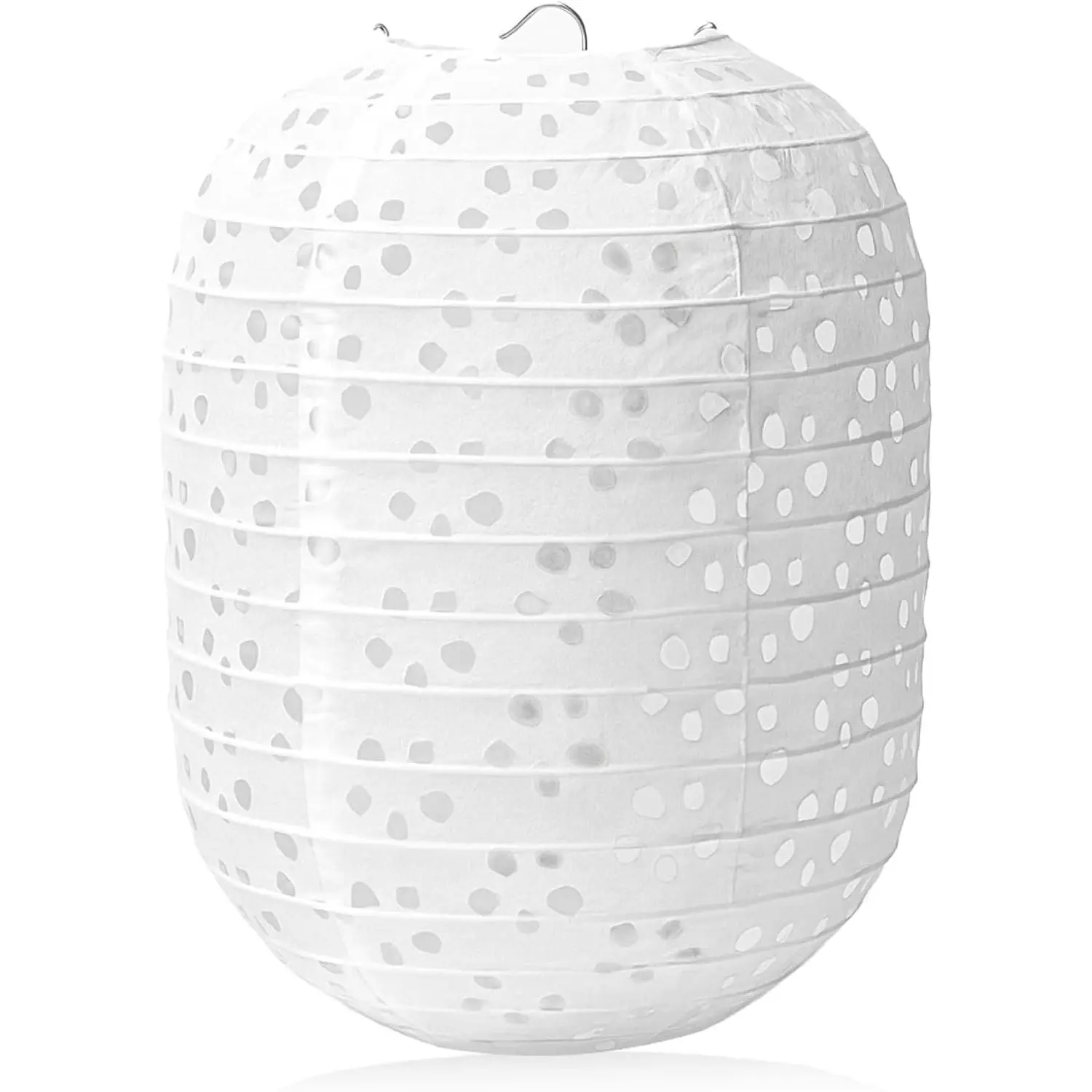 12Pack White Paper Lanterns Decorative Chinese   Paper Lanterns Party Decorations 6.3Inch Oval Hollow Lamps for Valentines Wedding Anniversary  Shower Outdoor Indoor Birthday Decor