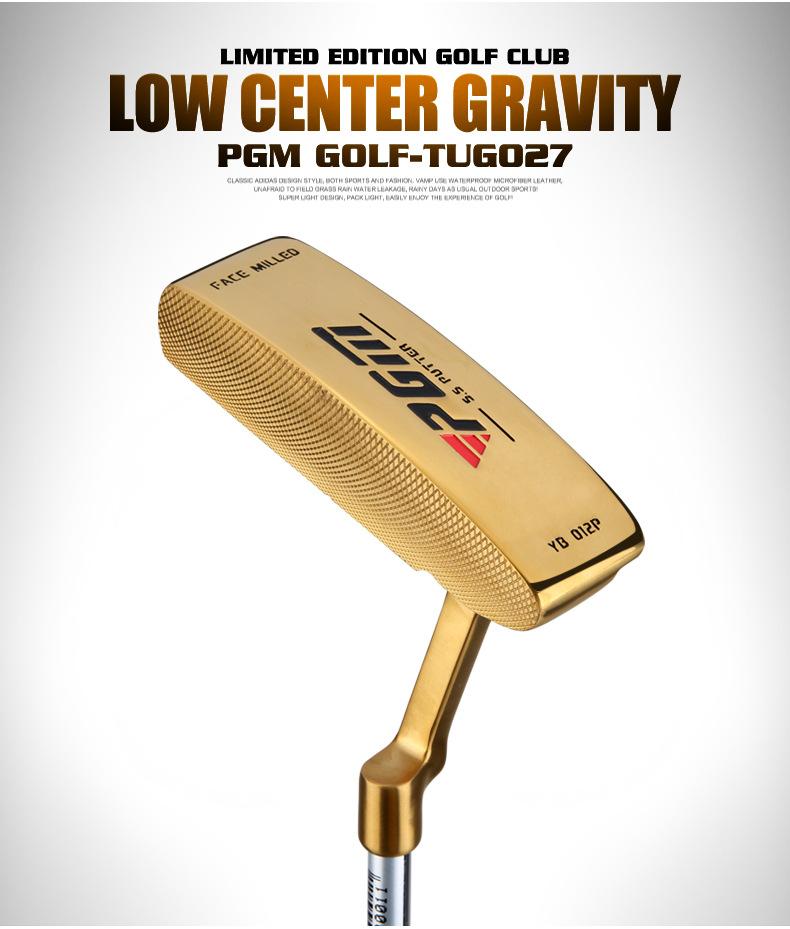 Men's Left-Handed Golf Putter - 950 Steel Shaft, Stainless Steel Putter Head