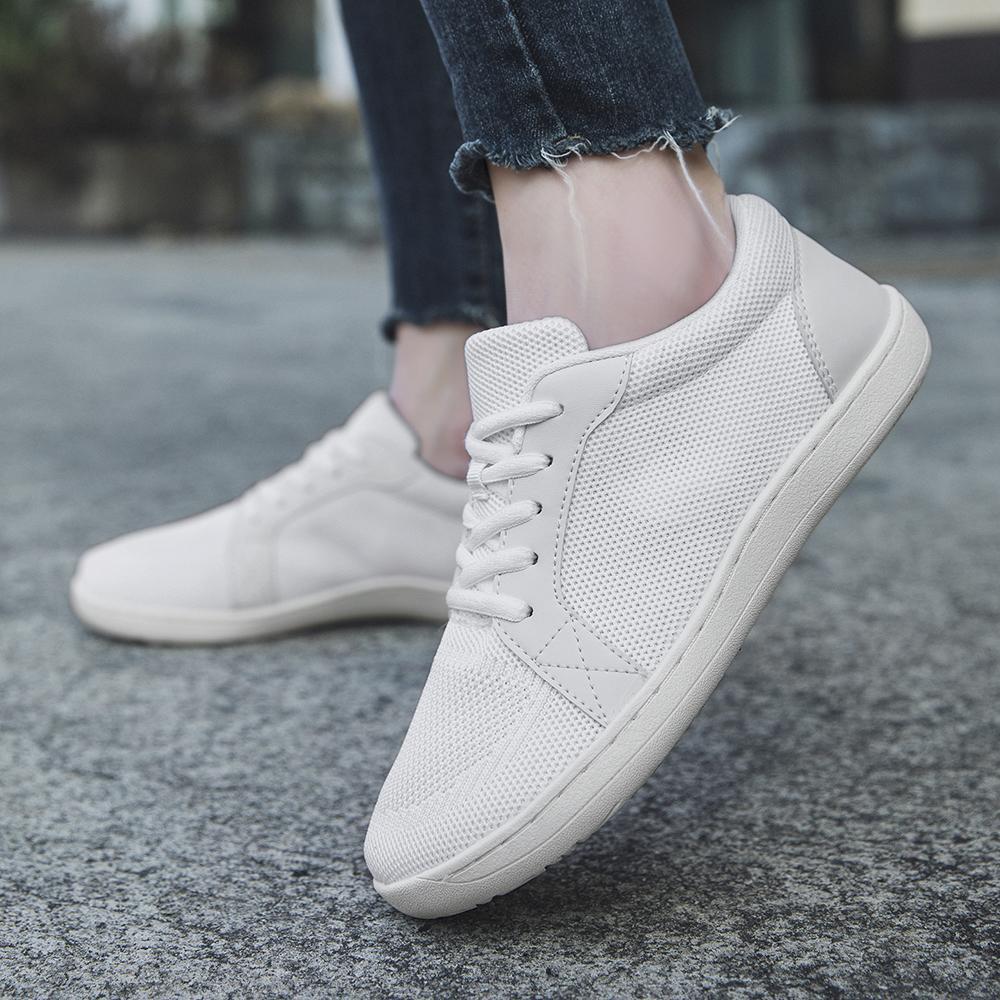 Women's Barefoot Shoes Minimalist Sneakers Classic Fit Low Top Wide Toe Box Zero Drop Sole Casual Walking Shoes Gift for Women SpringStatements