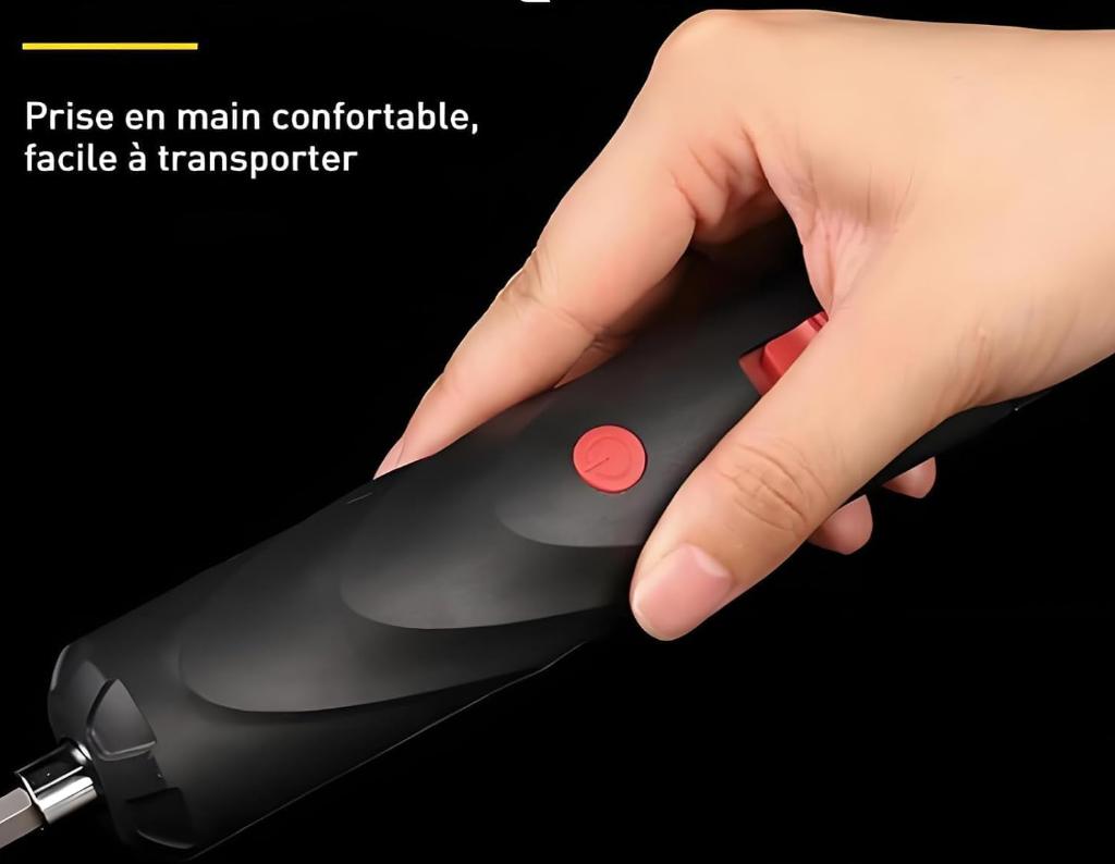 Cordless Screwdriver Electric Screwdriver with Multiple Specifications Portable Power Tool for DIY Crafts Home Use