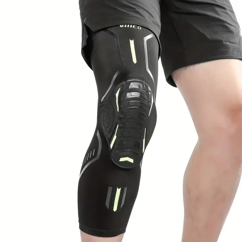 Compression Knee Brace with Honeycomb Pad, Breathable Sports Sleeve for Men & Women, Ideal for Basketball, Soccer, Running, Gym