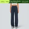 Halara DayStretch High Waisted Pockets Straight Leg Casual Pants