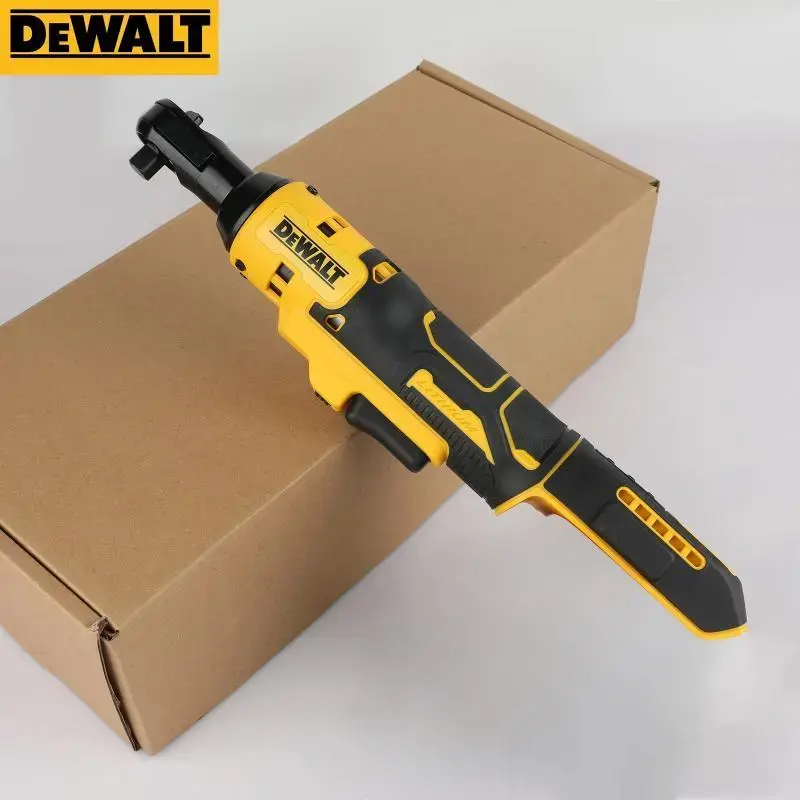 DEWALT DCF512 20V MAX Brushless Cordless 1/2 inch Right Angle Ratchet Wrench, High Torque Variable Speed Long Neck Compact Impact Ratchet Tool with LED Work Light, Compatible with 20V Lithium Battery for Ultra Long Runtime, Professional Power R