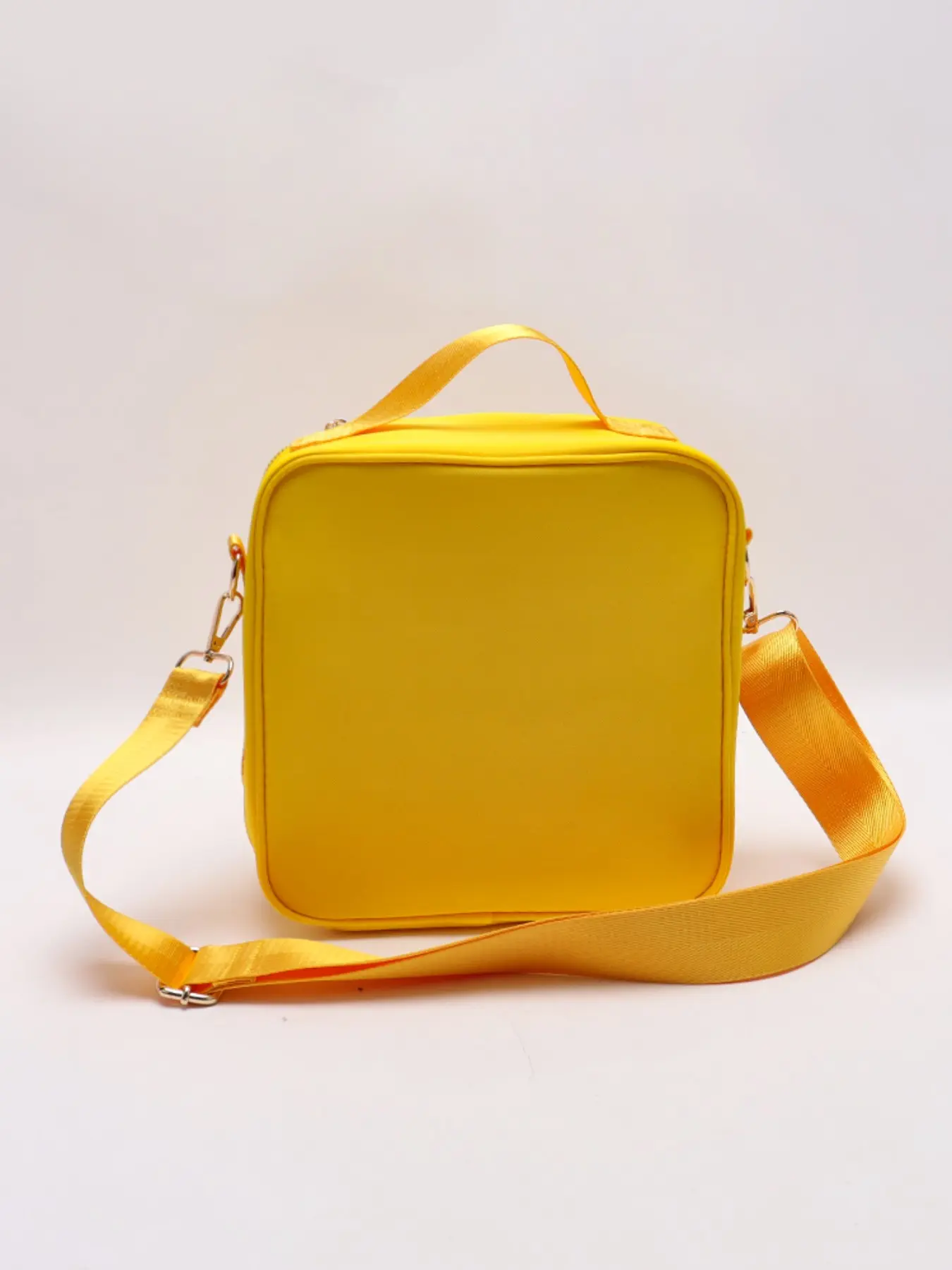 Waterproof Insulated Lunch Bag, High-Density Fabric, Easy Clean, Handheld Crossbody Dual Strap, Large Capacity, All Seasons