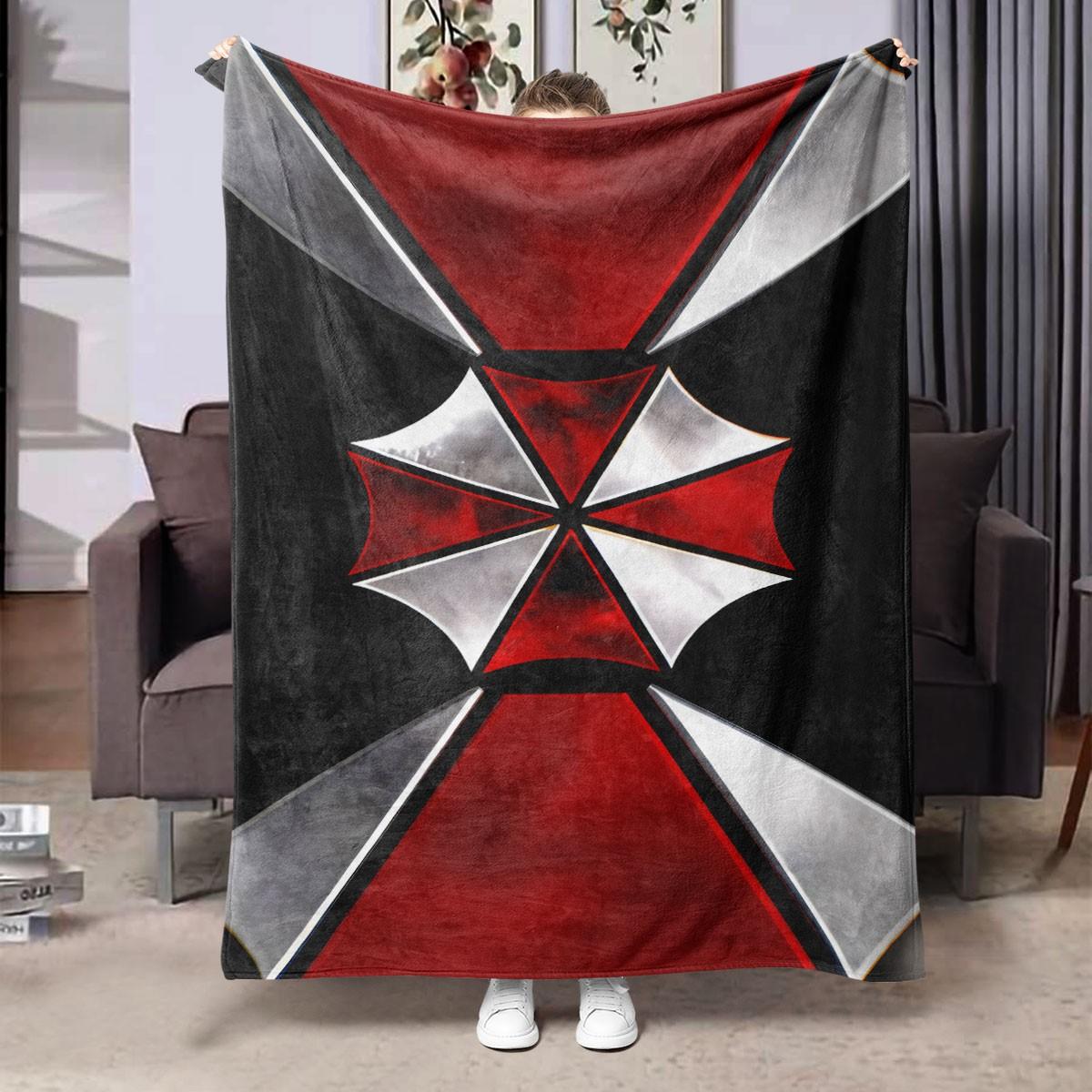 1pc Flannel Digital Print Blanket Soft Warm Air Conditioning Nap Car Camping Multifunctional Cozy Lightweight Machine Washable Perfect Gift Blanket for Bed Sofa Outdoor Travel