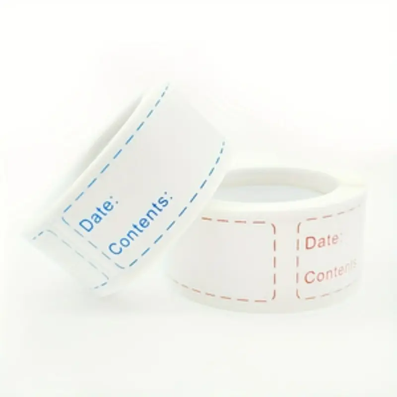 Removable Spice Label Stickers, Refrigerator Freezer Label for Bottle Jam Jar, Food Storage Date Marker, Kitchen Supplies