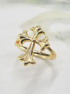 Fashionable Cross Ring, Unisex Daily Prayer Jewelry, Religious Gift for Easter, Christmas, Halloween, Jesus Gift for Friends and Family