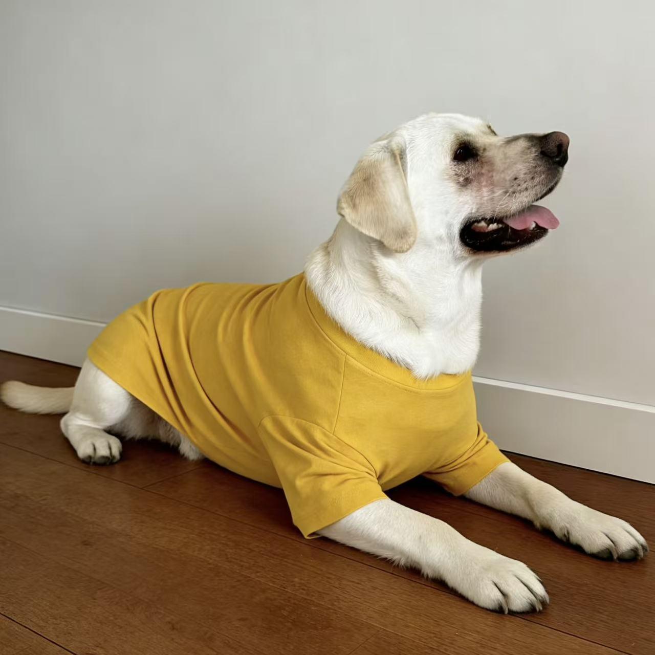 SoPets Summer Cooling Dog Shirts for Large Breeds Labrador Golden Retriever Thin Anti Shedding Shirt Breathable Pet Clothing