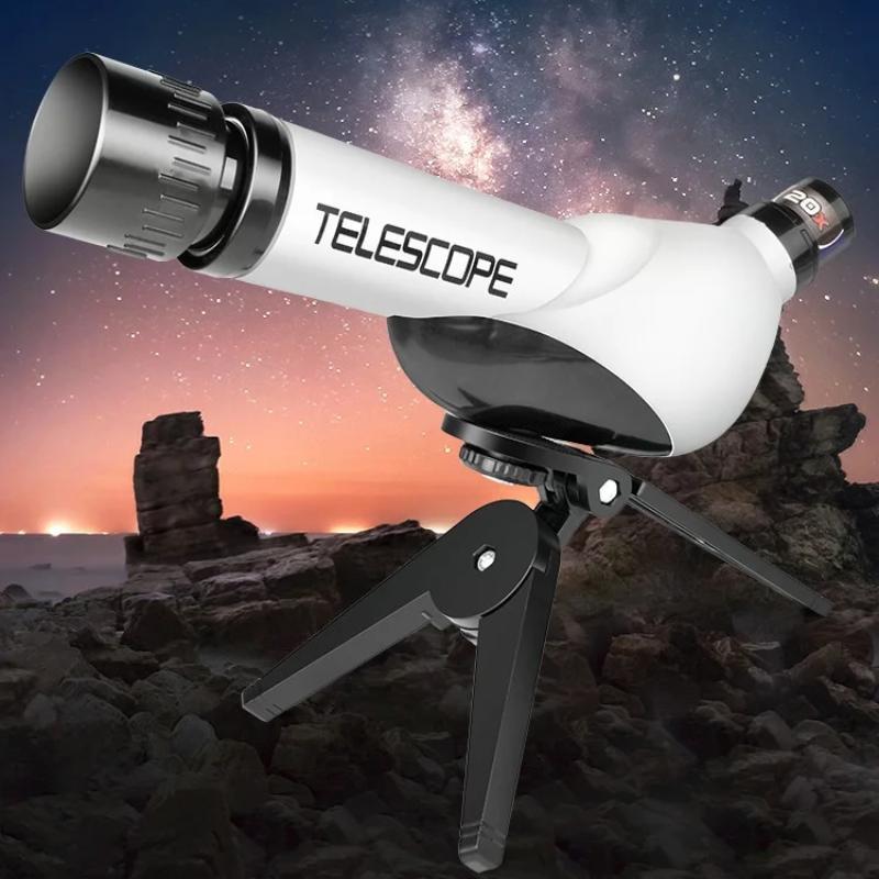 Astronomical Telescope, High Definition High Power Portable Telescope with Tripod, Educational Science Experiment Toy, Birthday Gift for Teens