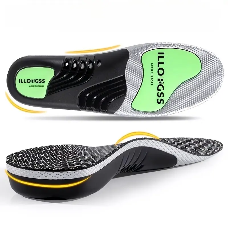 Orthotic Insoles, Extra Large, over 240 Lbs, Wide Fit, Pressure Relief Insole, Shock Absorption, Arch Support, Pressure Distribution, Customizable Shoe Liners