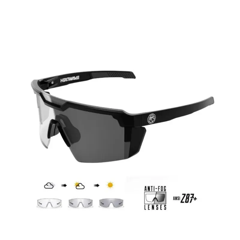 Photochromic Z87+ Polarized Safety glasses,Sunglasses for Men & Women Oversized Vintage UV400 Y2K Aviator Eyewear Ideal for Fishing, Golf, Cycling, Driving, and Sports Blue Light anti blue  prescription friendly  stylish Large Retro UV400 y2k