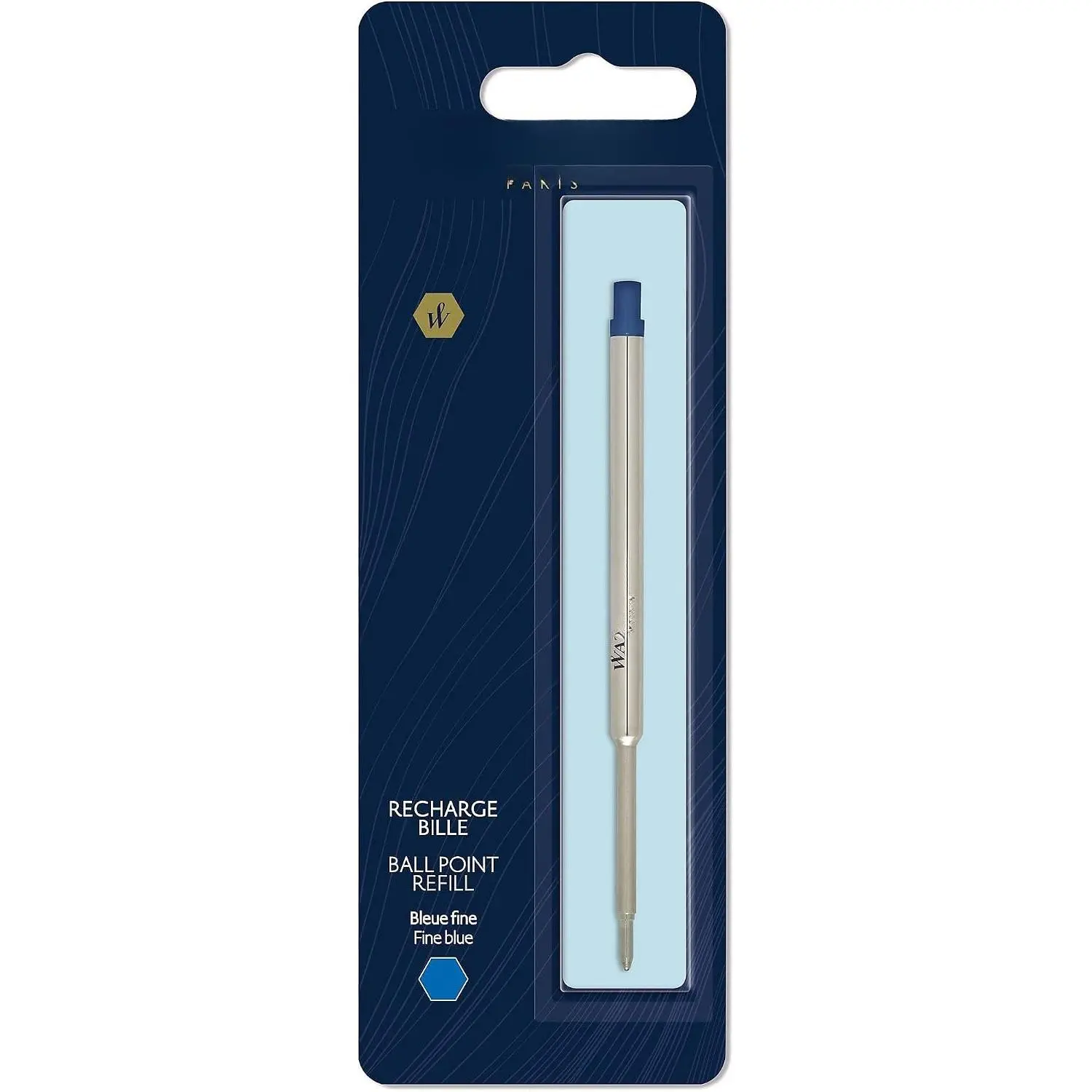 Ballpoint Pen Refill | Fine Point | Blue Ink | 1 Count